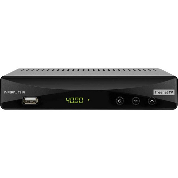 Receptor DigitalBox T2 IR DVB-T2 incl.3 meses Freenet TV, 77-559-00