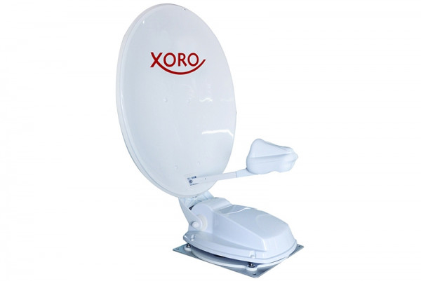 Antena satelital móvil totalmente automática XORO 65cm, LNB, MTA 65, XSD100300