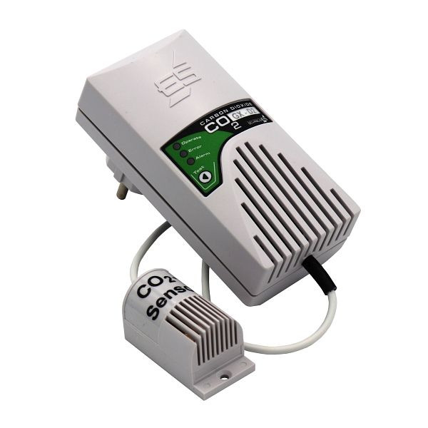 Alarma de gas Schabus GX-D2, sensor externo CO2, 300252