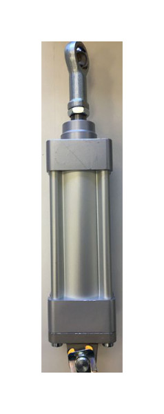 Cilindro neumático ELMAG para dispositivo de sujeción de chapa, para cizalla de chapa HGS-A, 9804015