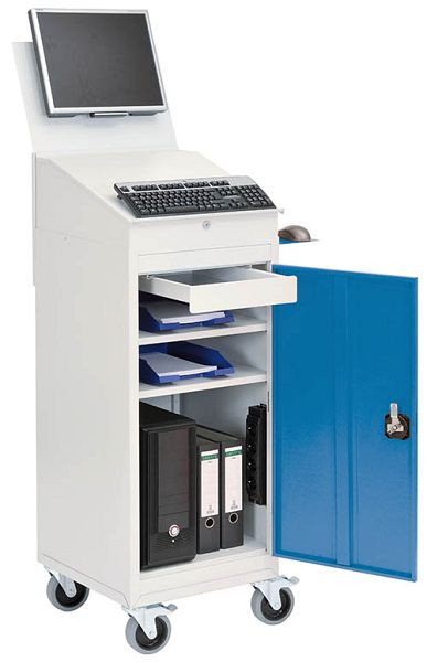 Bedrunka+Hirth Accesorio de escritorio para carro de ordenador, dimensiones en mm (AnxPrxAl): 500 x 500 x 250, 04.105.205