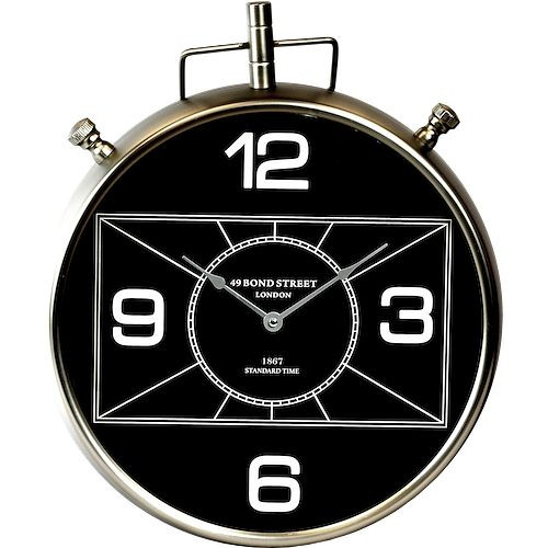 Reloj de pared de cuarzo Technoline &quot;49 Bond Street&quot;, metal, dimensiones: Ø 40 cm, 773711