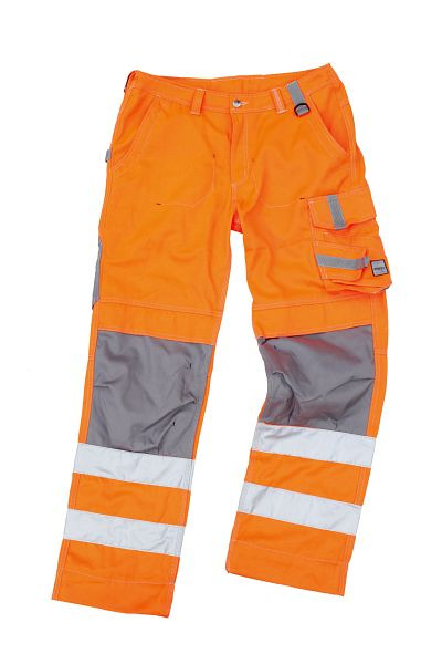 Excess pantalones de trabajo Champ Reflex naranja-gris, talla: 60, 592-2-41-24-ORG-60