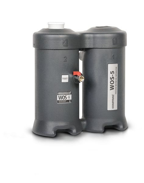 Separador de agua y aceite Comprag WOS-5, 416x243x411 mm, 13400013