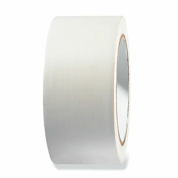 VaGo-Tools 1x cinta protectora cinta adhesiva cinta de limpieza cinta adhesiva blanca 50mm x 33m lisa, PU: 33m, 320-48-33x1_gv