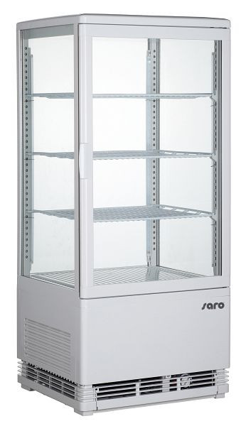 Vitrina refrigerada Saro modelo SC 80 blanca, 330-1007