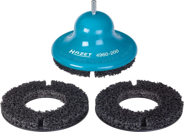 Rectificadora de cubos de ruedas Hazet, 200 mm, número de herramientas: 3, 4960-200/3