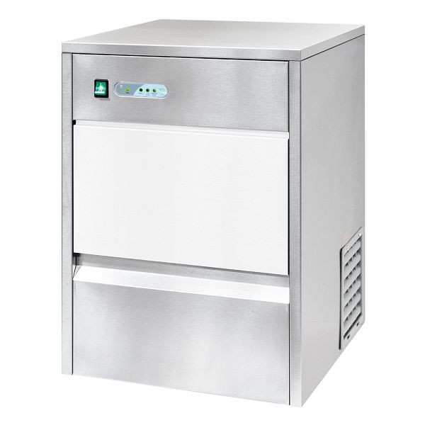 Fabricador de cubitos de hielo Stalgast refrigerado por aire, con sistema de circulación, 20 kg / 24 h, dimensiones 380 x 477 x 590 mm (WxDxH), BE2001020