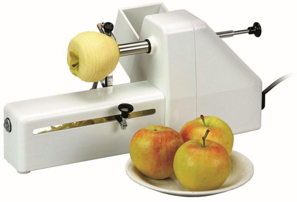 Peladora y divisora de manzanas Schneider, modelo pequeño, 150000