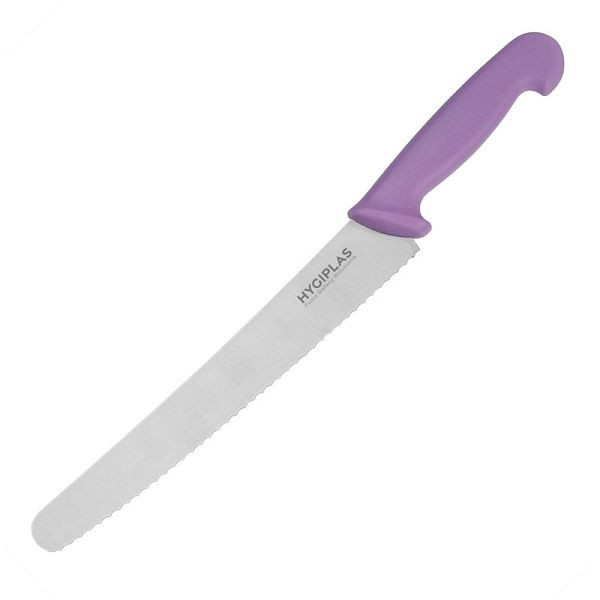 Cuchillo pastelero Hygiplas 25,4 cm violeta, FP733