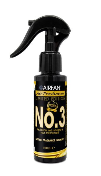 Ambientador en spray AIRFAN Happy 100ml, PU: 15 botellas, HC-14001