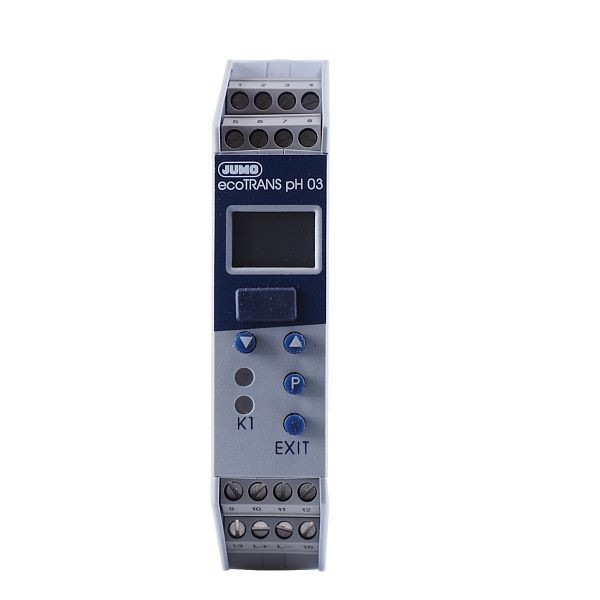 Transmisor JUMO para valor de pH / voltaje redox y temperatura, 00508665