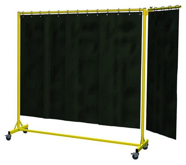 Brazo giratorio KLW, 600 mm, con cortina de soldadura de PVC, 03 / STWSA-600
