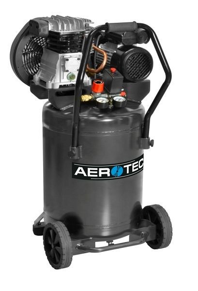 AEROTEC 420-90 V TECH - Compresor de pistón lubricado con aceite de 230 voltios, móvil, 2010179