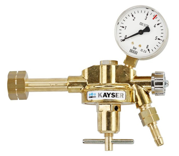 Regulador de presión Kayser 'Propano', con 1 manómetro, Ø 63 mm, presión de salida regulable, 57180