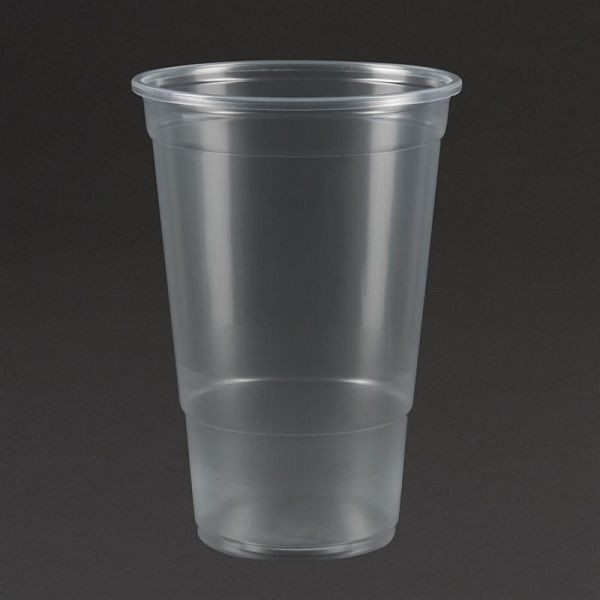 Vasos desechables de plástico 570ml (hasta el borde), PU: 1000 piezas, U380
