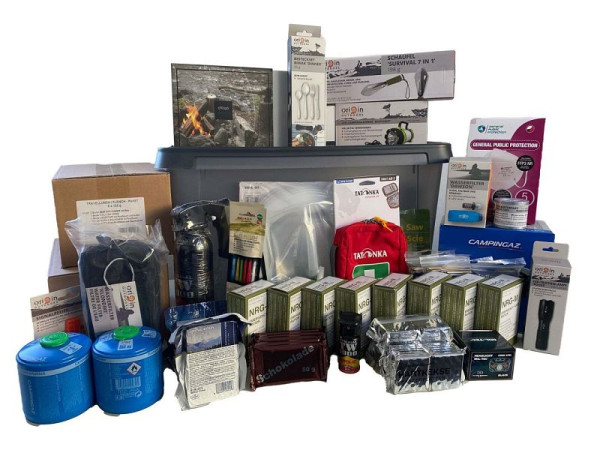 MBS protección civil caja de stock precautorio y de emergencia "Home", 534115