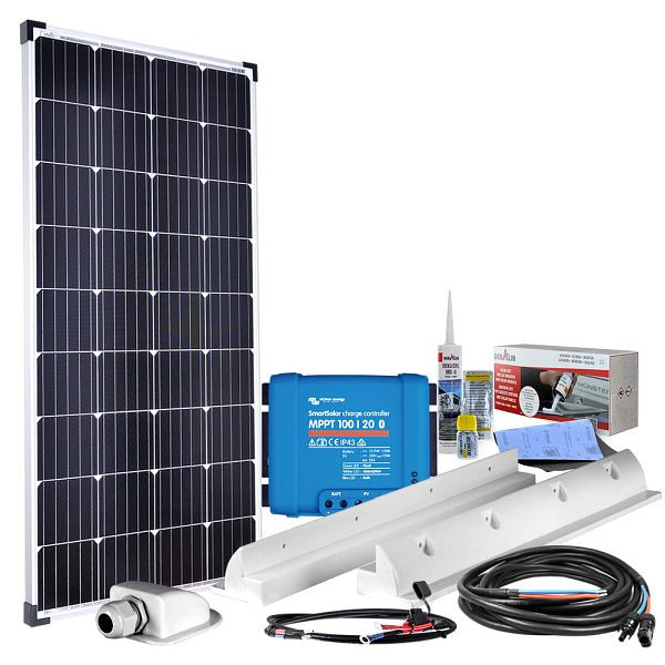 Offgridtec mPremium+ XL 150W 12V MPPT sistema solar para caravana, 4-01-012405