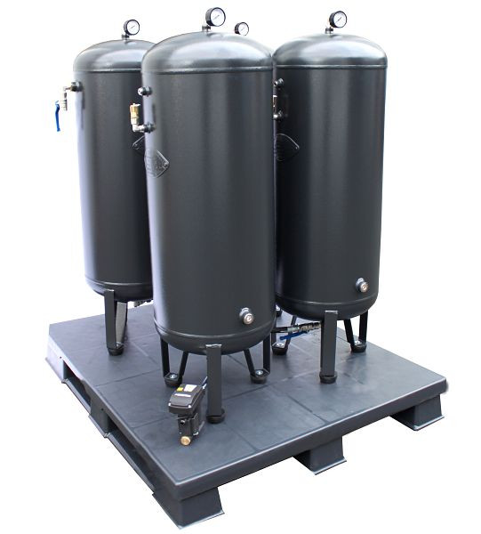 Batería de caldera AEROTEC Tanque de aire comprimido de 11 bar, galvanizado, 2015100