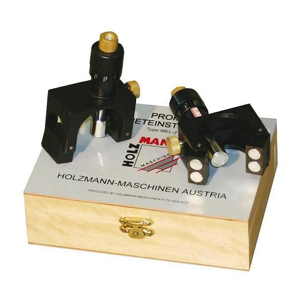 Galga de ajuste magnética Holzmann para cuchillas cepilladoras, 2 piezas, MEL2