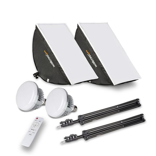 Walimex pro LED 60W Softbox 40x60cm Bicolor Kit 2, 23109