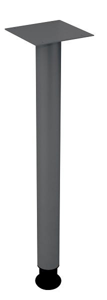 Pie de apoyo Hammerbacher STFH redondo, color: grafito, diámetro: 60 mm, VSTFH/G