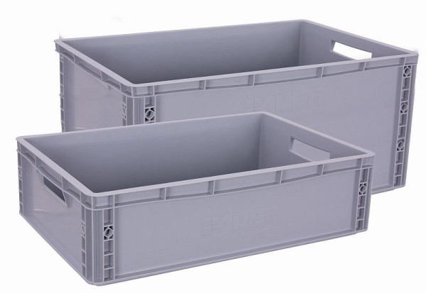 Caja de plástico VARIOfit, dimensiones exteriores: 600 x 400 x 220 mm (AnxPrxAl), fk-040.000