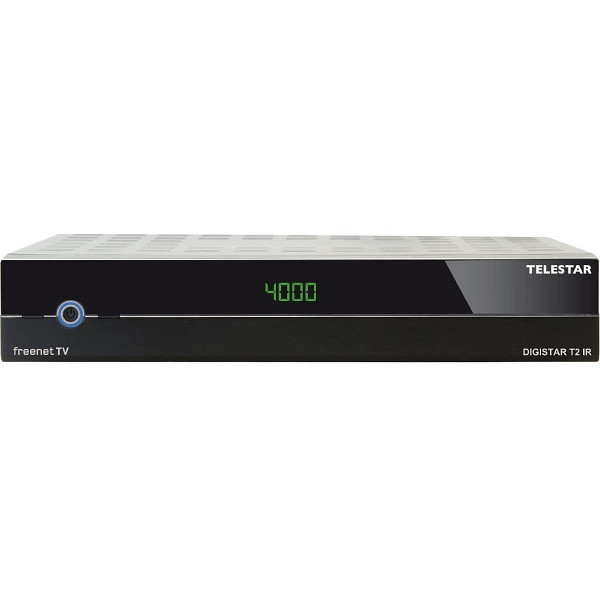 TELESTAR DIGISTAR T2 IR, DVB-T2 & DVB-C Receptor de HDTV, USB, lector de tarjetas IRDETO, 5310498