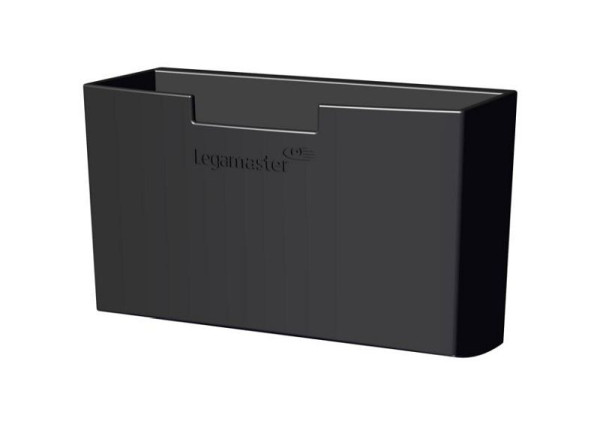 Legamaster Glassboard Soporte para accesorios, magnético, 9,8 x 15,8 x 6,9 cm, negro, 7-122700