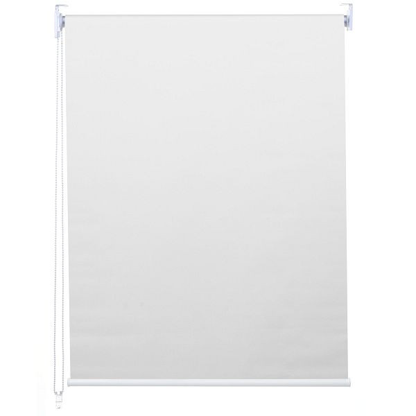 Mendler estor enrollable HWC-D52, persiana de ventana persiana lateral, 40x160cm protección solar oscurecedor opaco, blanco, 63253
