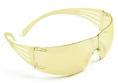 Gafas de seguridad 3M SecureFit 200, amarillo, lente de policarbonato, SF203AF, 259-074