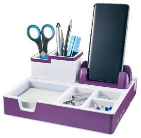 Twinco 9020 Organizador de escritorio TWIN, violeta, 9020-18