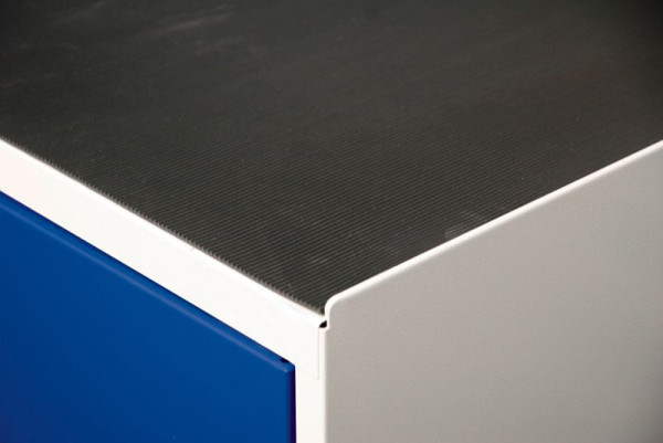 soporte de gabinete de caucho corrugado romo, serie 3000, ancho 500 mm, 3001050