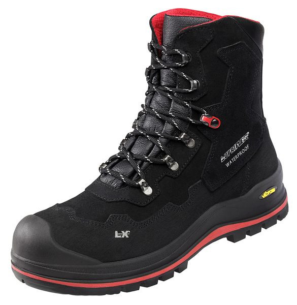 Lupriflex Antiknick Industrie, botas de seguridad impermeables con protección antitorceduras, talla 43, paquete: 1 par, 3-127N-43