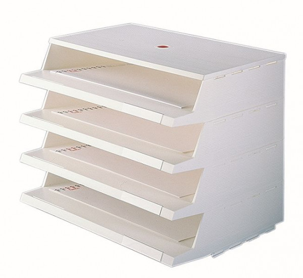 Sistema de archivo de cartas Twinco 2100 TWIN PANORAMA, blanco, 2100-2