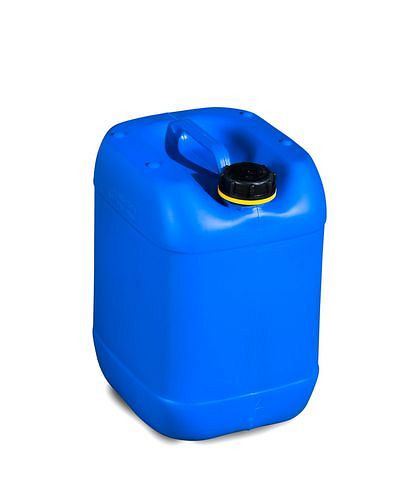 Bidón de plástico DENIOS de polietileno (PE), 20 litros, azul, 266-995