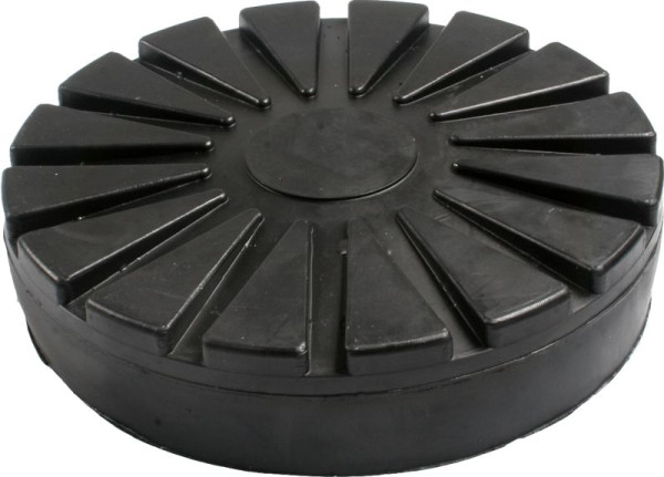 Almohadilla de goma para casquillos adecuada para Zippo, H: 31 mm D: 153 mm con placa de acero, 100327