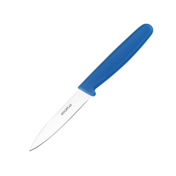 Cuchillo de pelar Hygiplas 7cm azul, C544