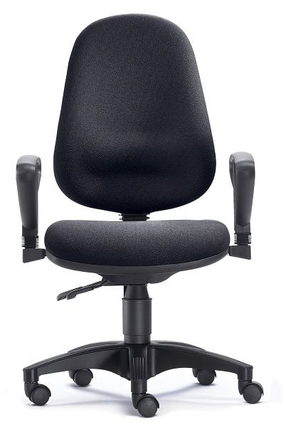 SITWELL LADY CHAIR, negro, silla de oficina sin reposabrazos, SY-69.100-M-80-109-00-44-10