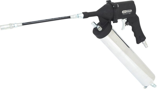 Pistola engrasadora de aire comprimido KS Tools con manguera flexible y boquilla, 515.3900