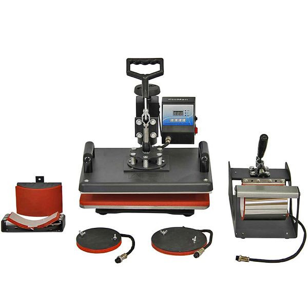 Prensa de transferencia multifuncional PixMax 5 en 1 prensa térmica 38 x 30 cm, 9105