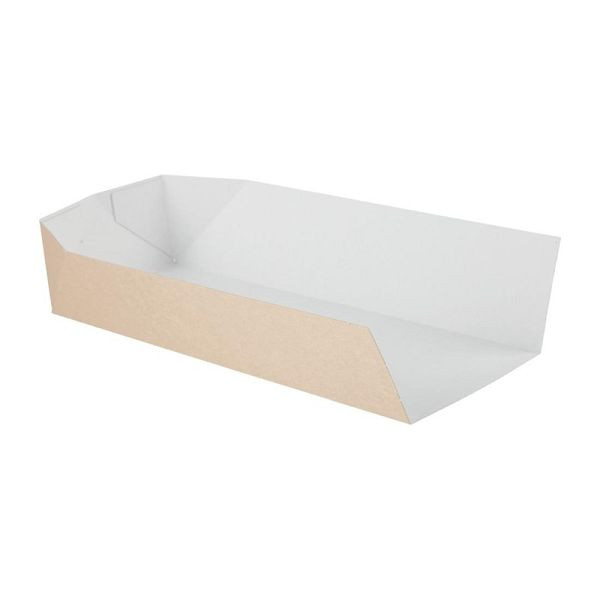 Caja de baguette compostable Colpac con lado abierto 25cm, PU: 500 piezas, CK937