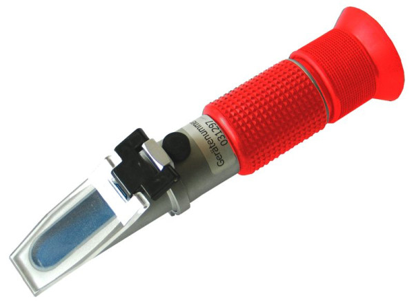Refractómetro Busching 4 AdBlue® con estuche "ATC", refrigerante, batería, anticongelante, AdBlue®, 100561