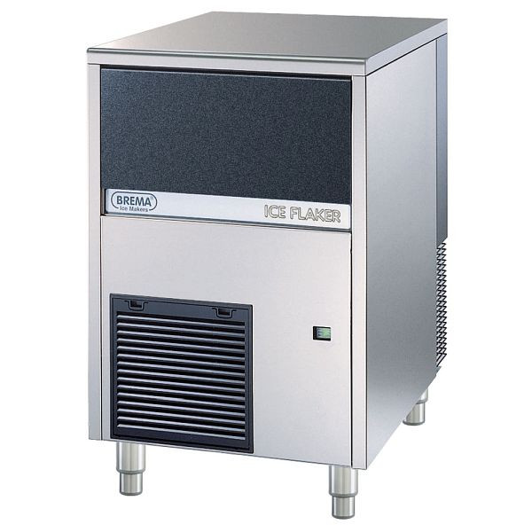 Fabricador de hielo en escamas Brema refrigerado por aire, 90 kg/24 h, dimensiones 500 x 660 x 690 mm (AnxPrxAl), BE2111090