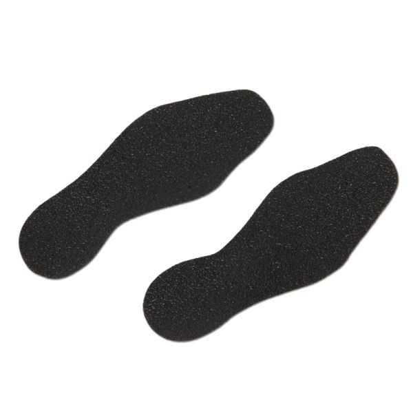 revestimiento antideslizante m2 marcaje de información forma de zapato negro extrafuerte 95x265mm (1 par), UE: 10 piezas, M4SV10S1