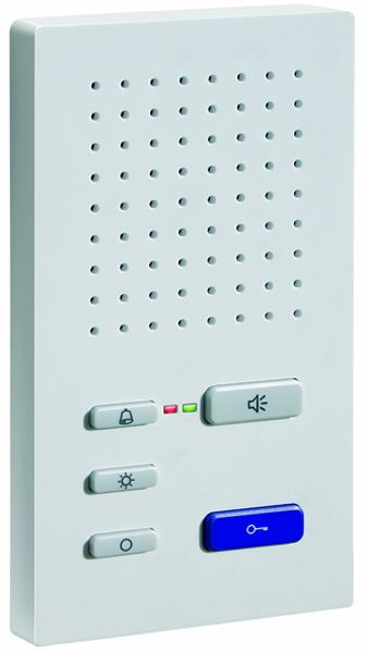 Estación interior de audio TCS para llamadas manos libres 5 botones ISW3030 blanco, ISW3030-0140