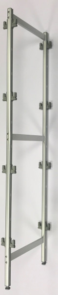 Sección central de aluminio Saro para 373 profundidad / altura 1700 mm, 480-1310