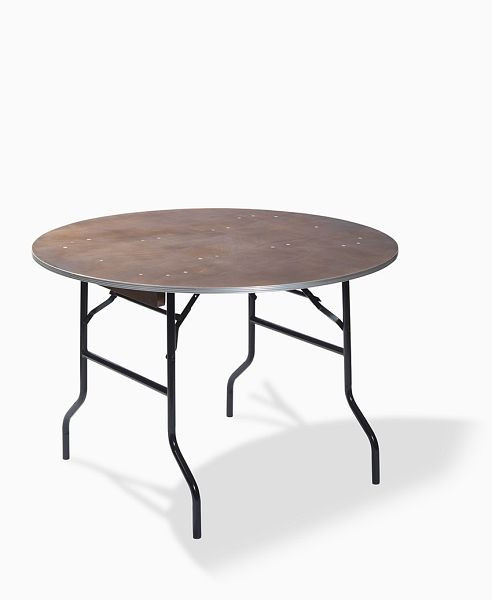 VEBA mesa de banquete/mesa plegable madera redonda Ø 152 cm, 20152