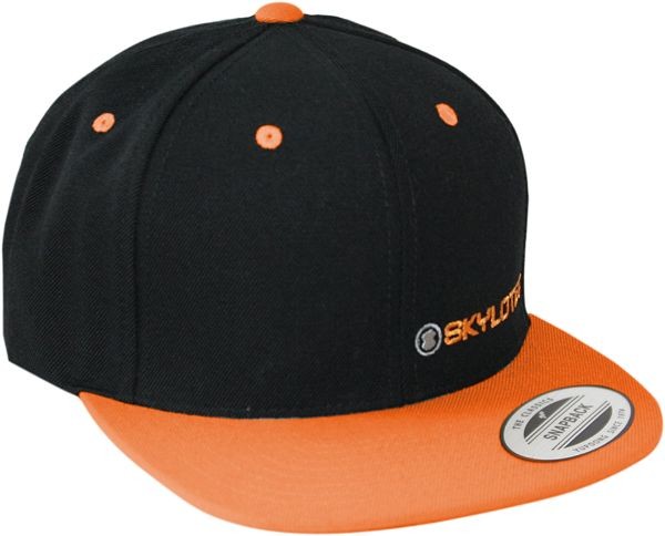 Gorra de béisbol snapback de Skylotec, naranja, BE-338-01