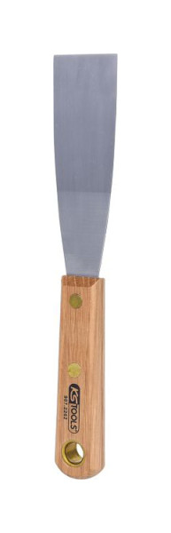 KS Tools espátula de acero inoxidable, 38 mm, con mango de madera, 907.2262